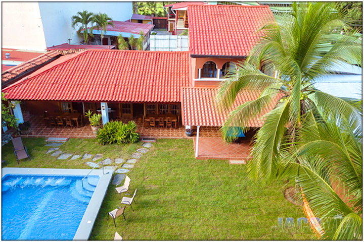 aerial view of Casa Cinco