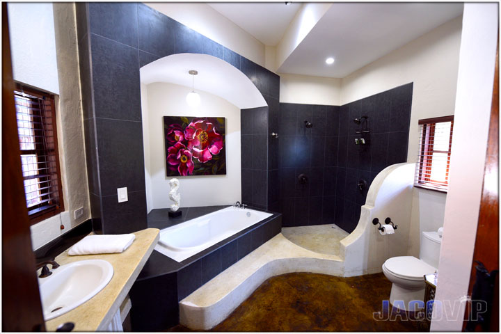 Large master bathroom