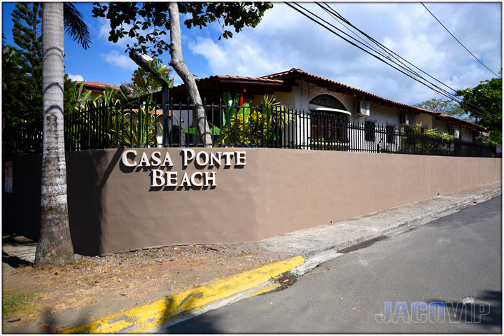 Casa Ponte Beach Sign