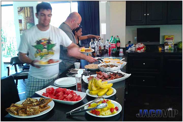 Breakfast Chef Service at Casa Ponte