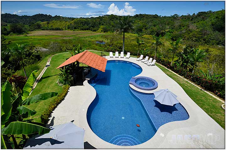 View of Pool and Valley