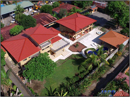 Aerial drone photo of Cielo Azul in Jaco Center