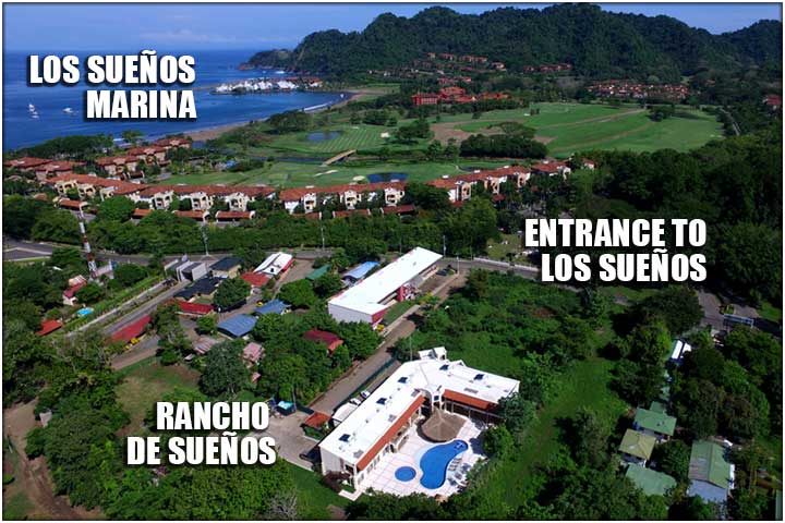 Aerial Photo of Rancho De Sueños and Los Sueños Marina