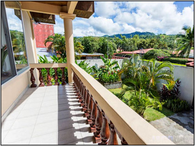 Balcony view from second floor