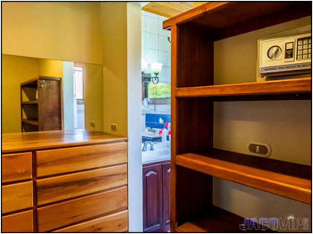 large closet inside master bathroom