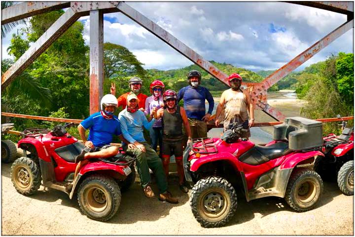 Go pro photo during atv tour