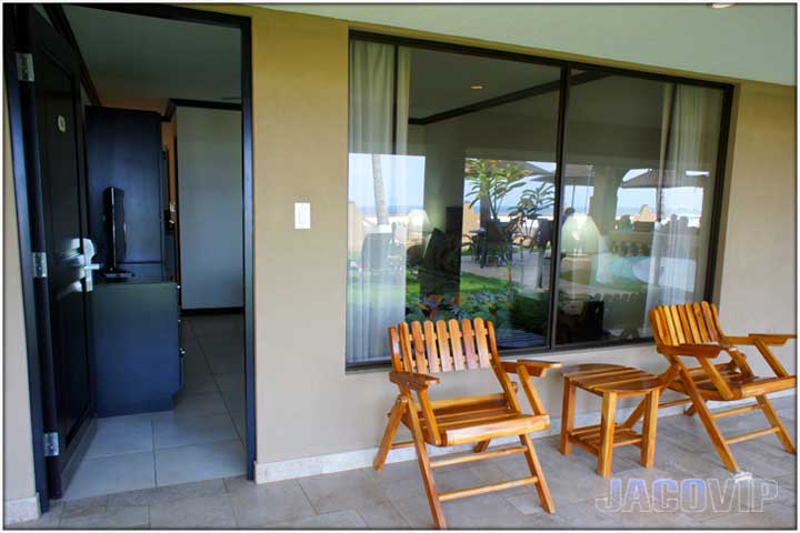 Entrance to hotel room