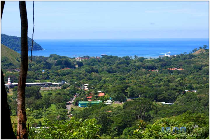 View of los sueños marina and herradura bay